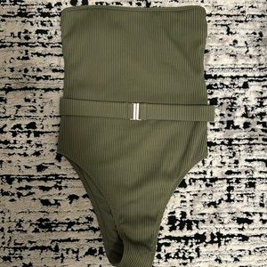 Abercrombie & Fitch Ribbed One Piece